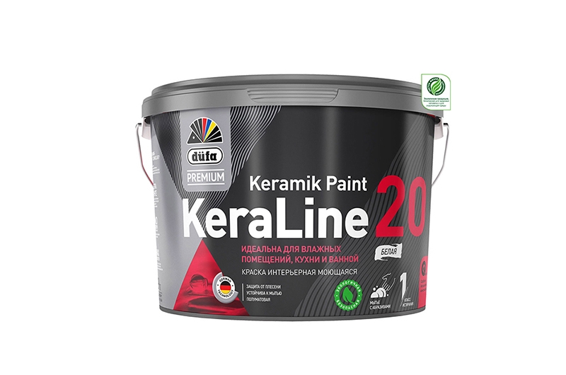 Краска  KERALINE20 база 3 ВД 2,5л  Dufa Premium  Россия фото