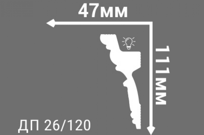 фото 26/120 ДП Плинтус 111/47 полистирольный Декор Де-Багет пр-во Россия/20 