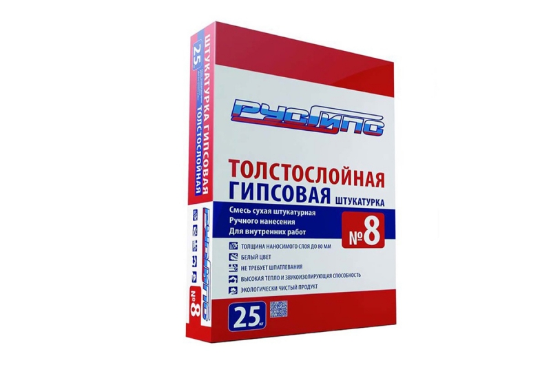 Штукатурка  гипсовая. 