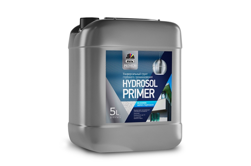 Грунт HYDROSOL PRIMER 5л. на основе акрил-гидрозоля Dufa Premium  Россия фото