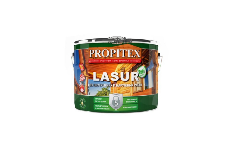 Пропитка Бесцветный 3л Propitex Lasur  Россия фото